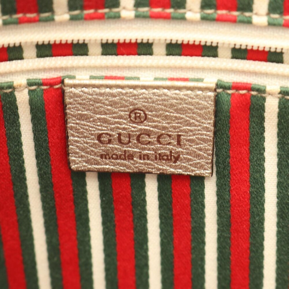 Gucci Abbey GG Canvas Tote Bag Beige - Picture 5 of 9
